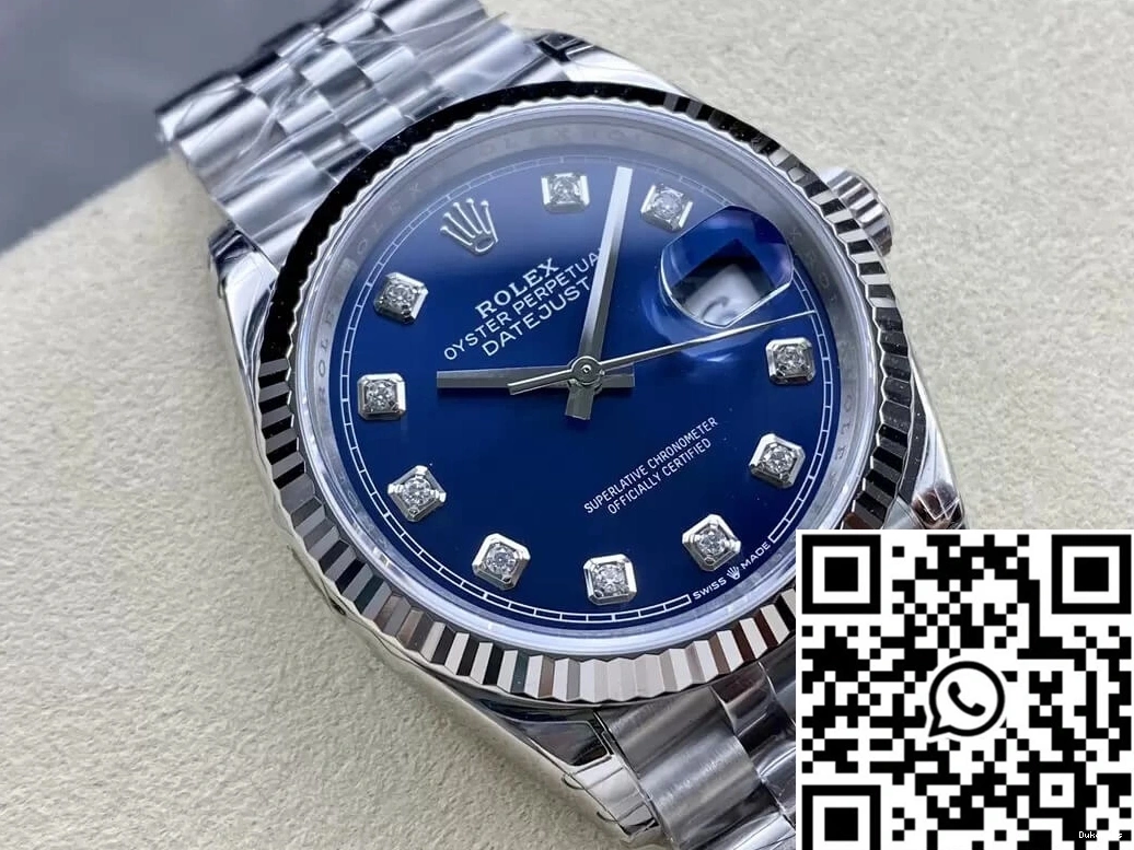 Stainless Factory M126234-0037 36MM Rolex VS Datejust Steel 0910